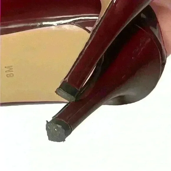 Halogen Atlantic-Pacific Black Andi Stiletto Pointy Toe Mule Shoes 8 M - Picture 6 of 11